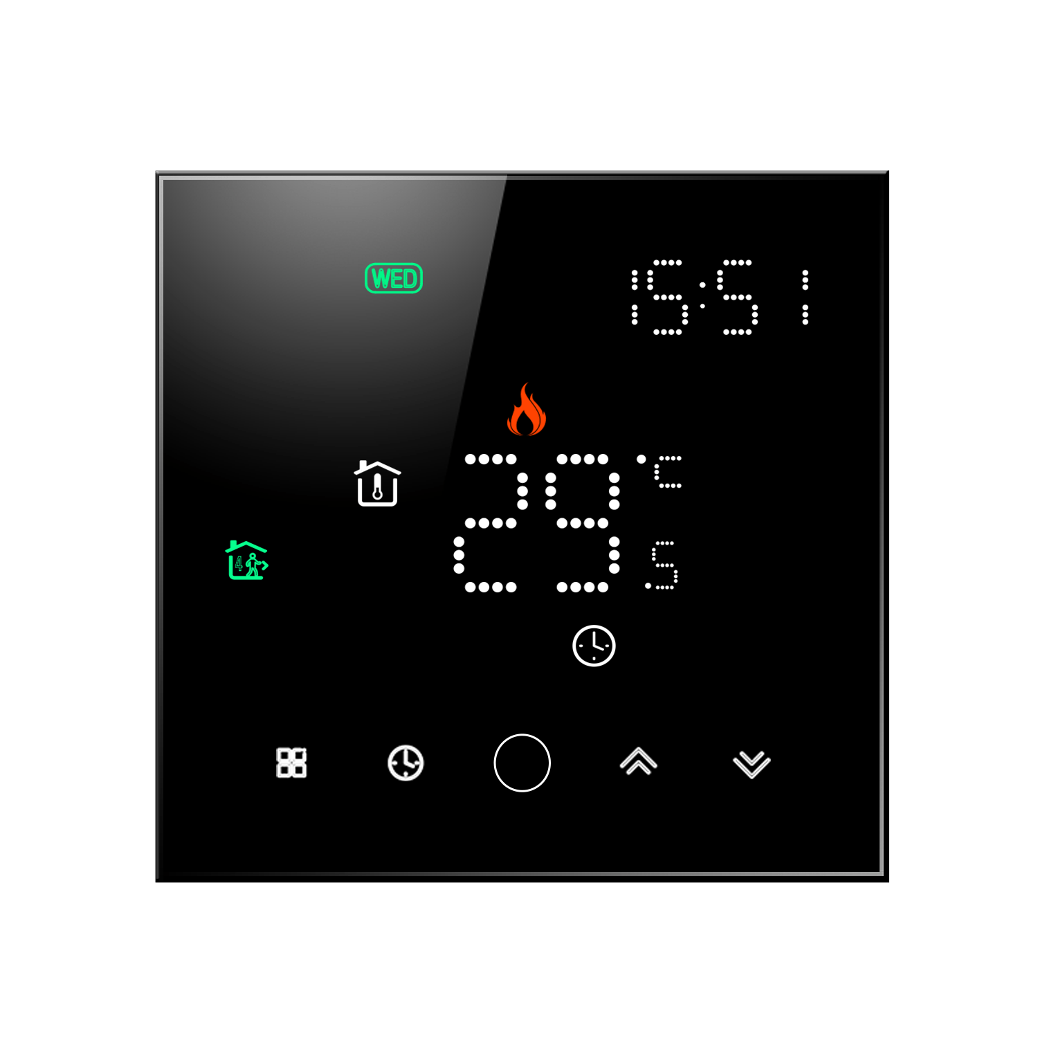 termostatas namų šildymui BHT-003